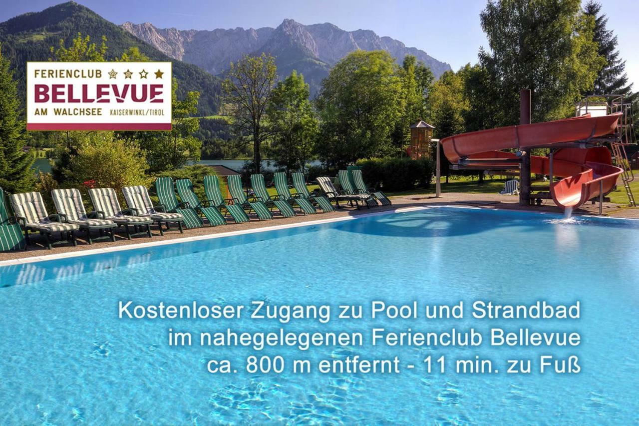 Ferienwohnungen Greiderer Walchsee Exterior foto
