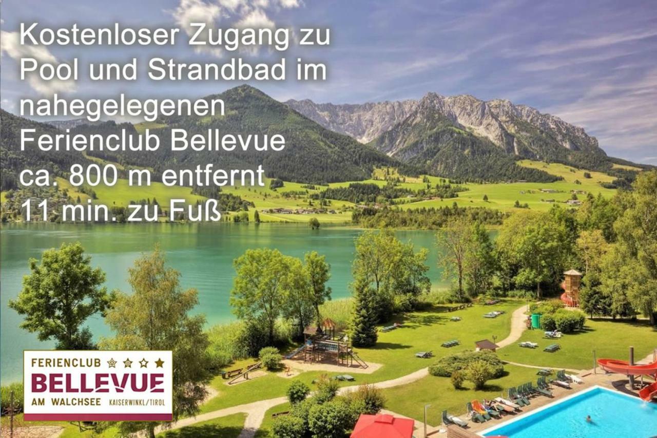 Ferienwohnungen Greiderer Walchsee Exterior foto